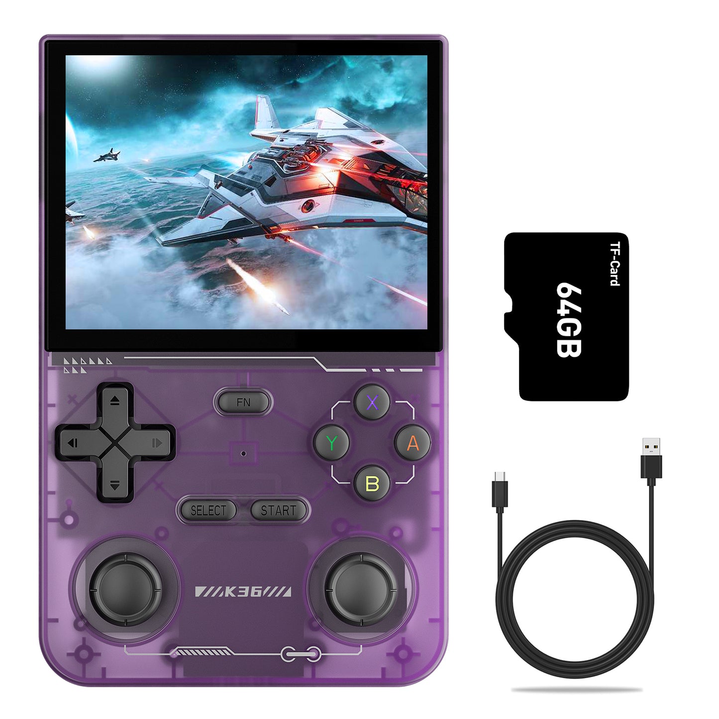 GAMINJA K36 Retro Game Console Built in 16000+ Games