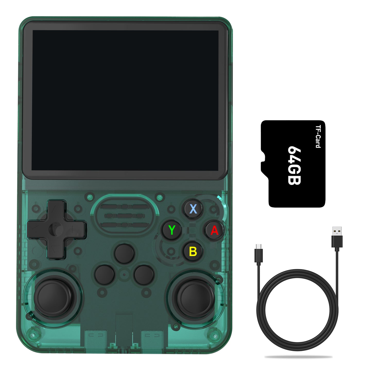 Open Source R36S Handheld Game Console 3.5Inch IPS Screen Basic Mode