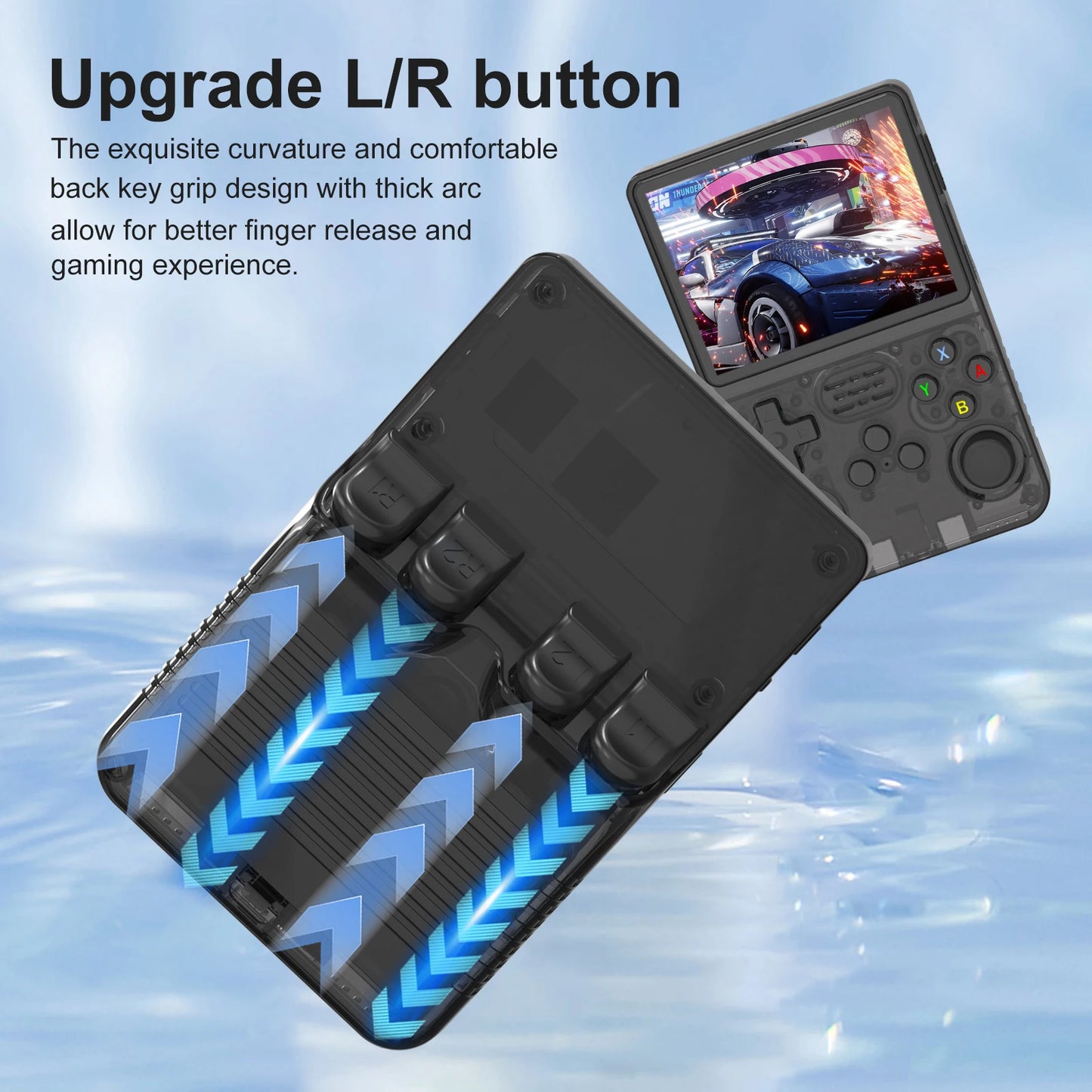 Gaminja R36S Retro Handheld Game Console Supports a two-player Mode