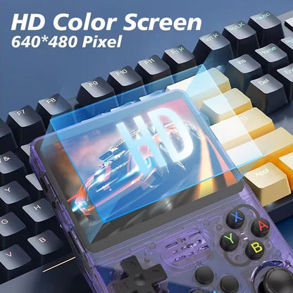 GAMINJA™ R36S Retro Handheld Console 64GB – Portable Video Game Player