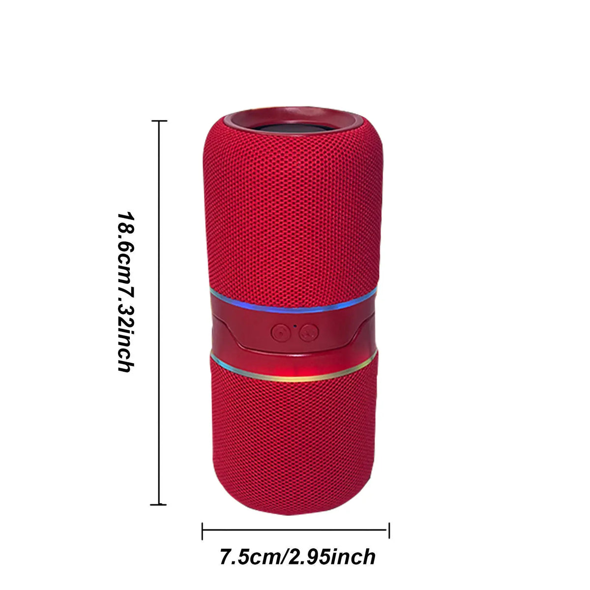 Altavoz portátil Bluetooth para fiestas GAMINJA™ M2 – 20W estéreo, luces LED, doble desmontable, carga rápida tipo C