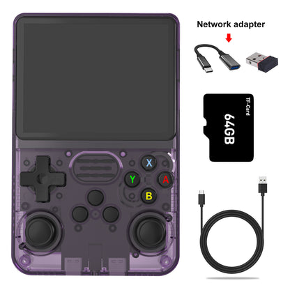 GAMINJA™ R36S Retro Handheld Console 64GB – Portable Video Game Player