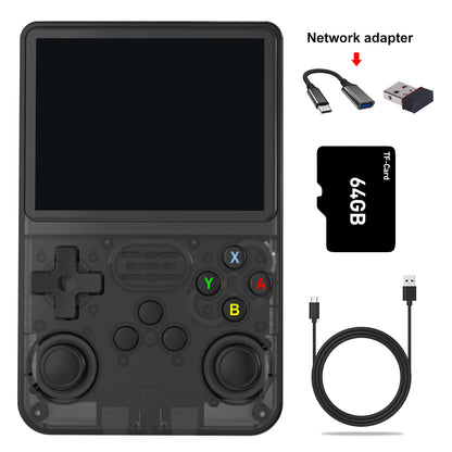 GAMINJA™ R36S Retro Handheld Console 64GB – Portable Video Game Player