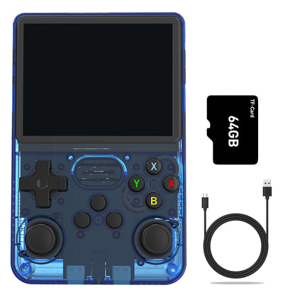 Open Source R36S Handheld Game Console 3.5Inch IPS Screen Basic Mode