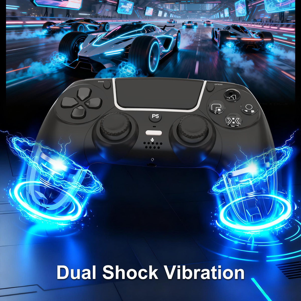 Mando de juego retro inalámbrico P50 para PS5