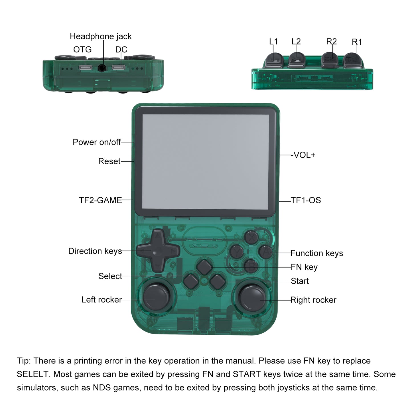 13000+ Games Portable Retro Game Console ANS11