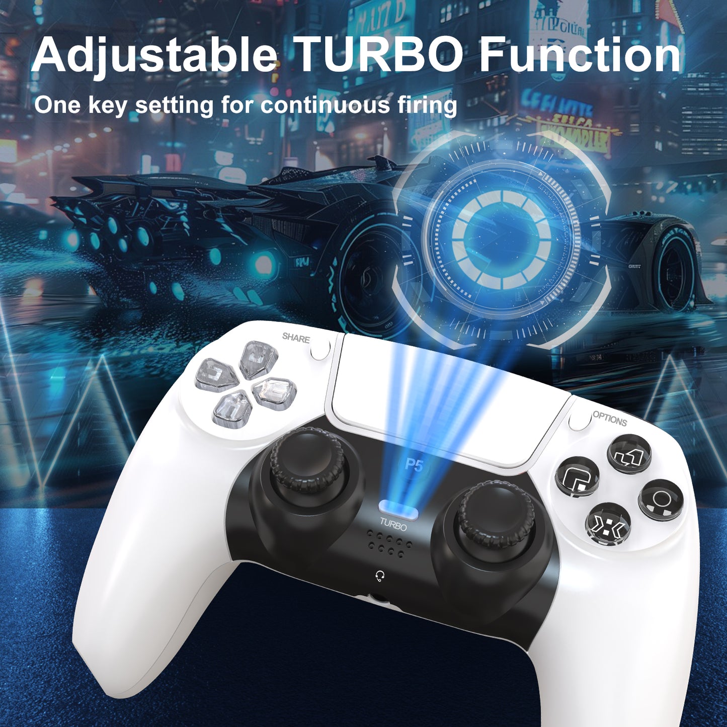 P50 Wireless Retro Game Controller for PS5 Game