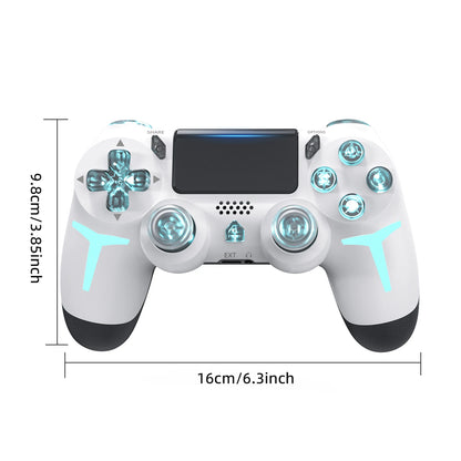 GAMINJA P412 LED Wireless Game Controller For PS4 PS3 Console Computer PC