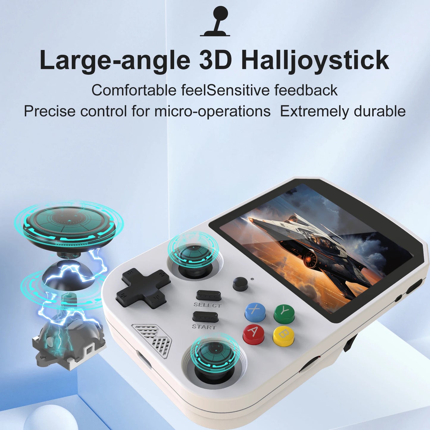 GAMINJA ANS01A Open Source Retro Handheld Video Game Console 12000 Games