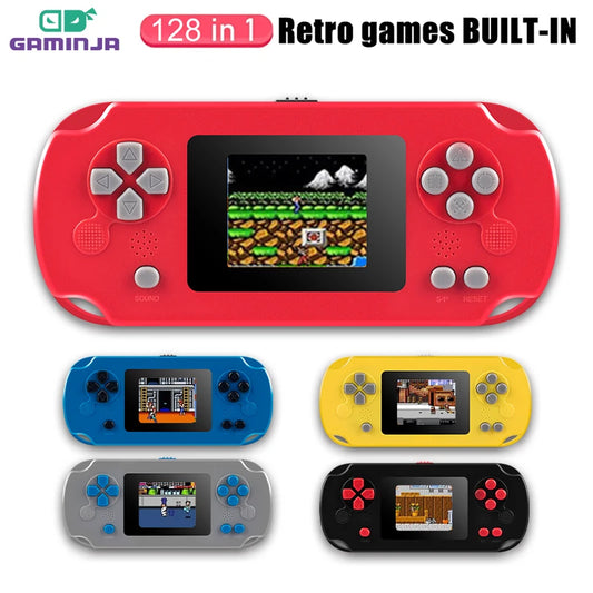 GAMINJA GC31 Retro Video Game Console Built in 128 Classic Games