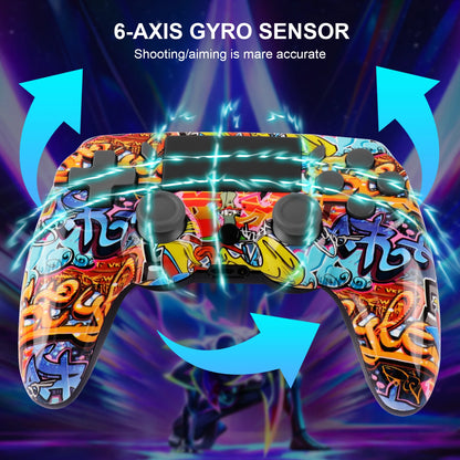 GAMINJA P47 Wireless Bluetooth Controller Gamepad For PS4 PC Wins 7 8