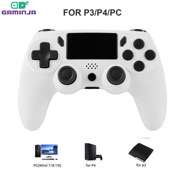 GAMINJA P47 Gamepad inalámbrico con giroscopio de 6 ejes y joystick para PC