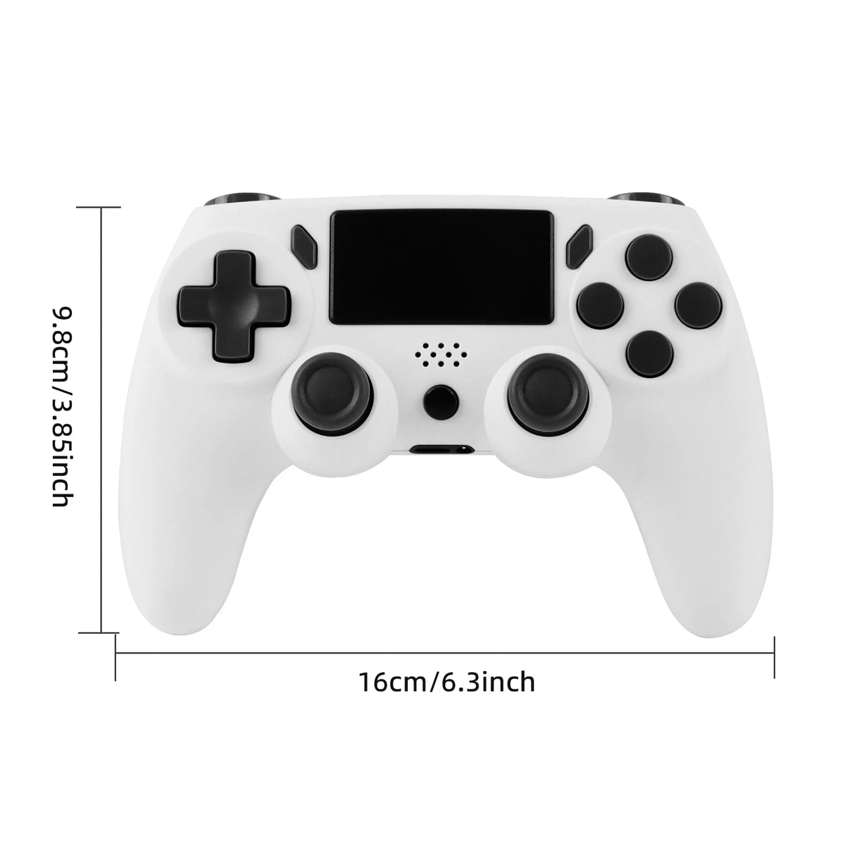 GAMINJA P47 Gamepad inalámbrico con giroscopio de 6 ejes y joystick para PC