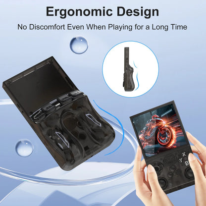 GAMINJA ANS13 Retro Handheld Video Game Console 15000+ Games Basic Mode