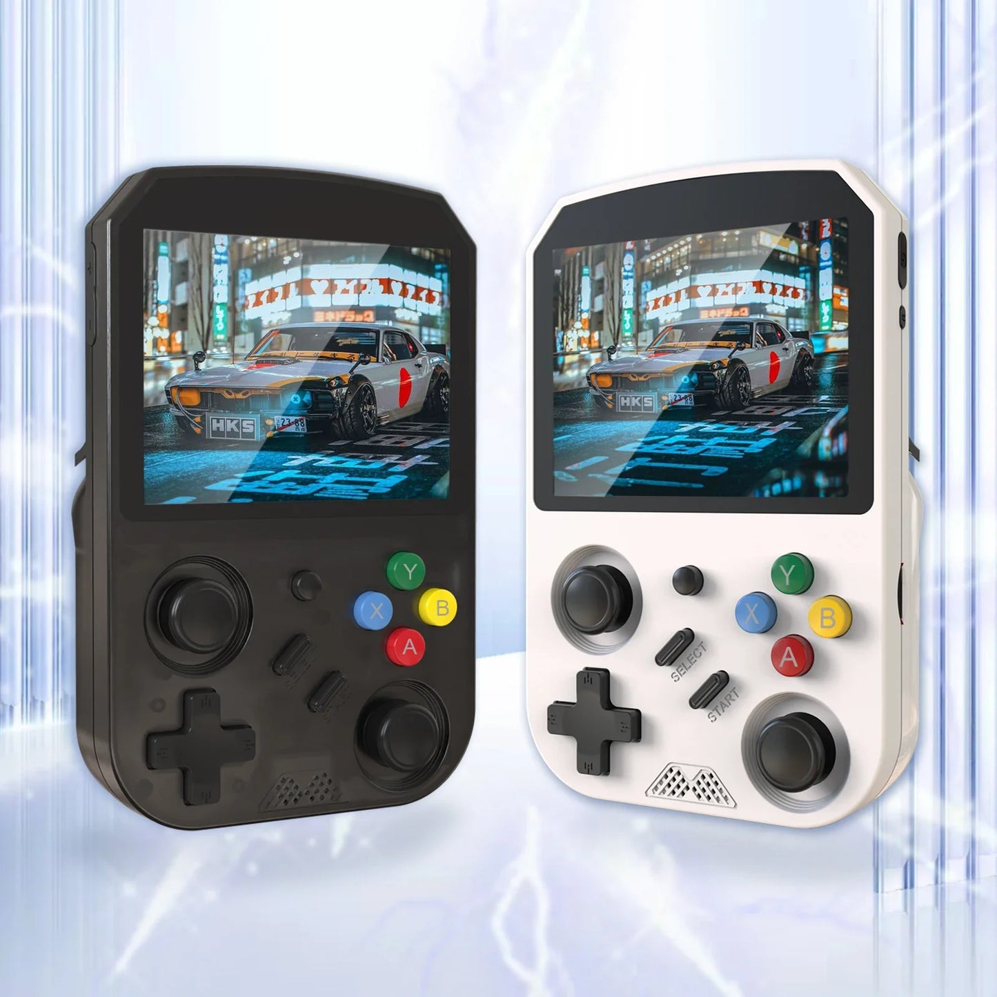 GAMINJA ANS01A Open Source Retro Handheld Video Game Console 12000 Games