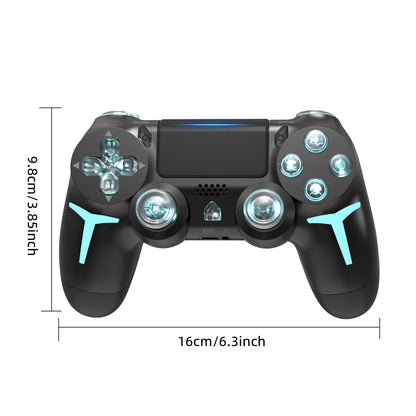 GAMINJA P412 LED Wireless Game Controller For PS4 PS3 Console Computer PC