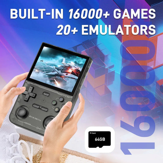 GAMINJA K36 3.5Inch IPS Screen Handheld Game Console
