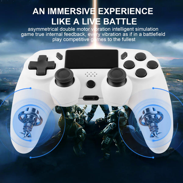 GAMINJA P47 Gamepad inalámbrico con giroscopio de 6 ejes y joystick para PC
