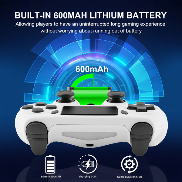GAMINJA P47 Gamepad inalámbrico con giroscopio de 6 ejes y joystick para PC