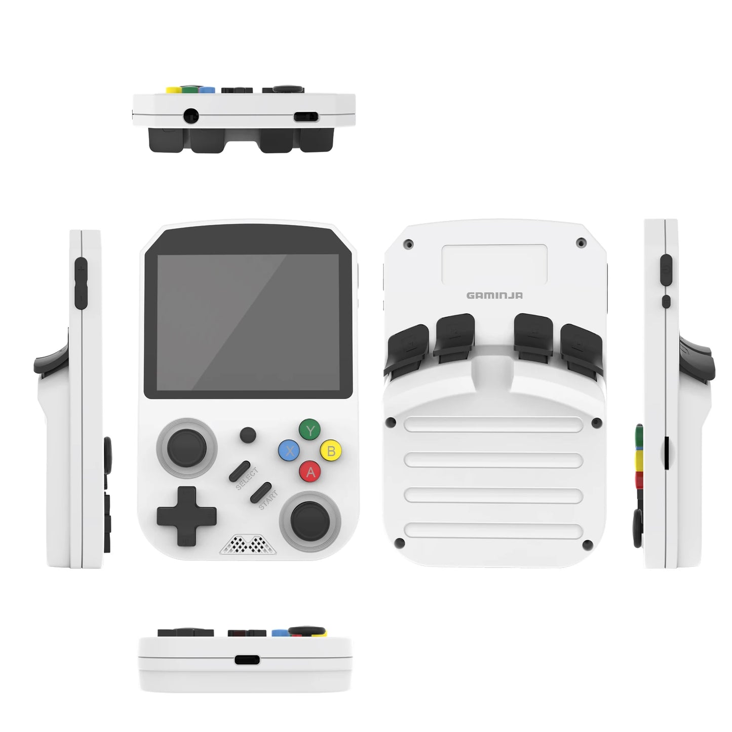 GAMINJA ANS01A Open Source Retro Handheld Video Game Console 12000 Games