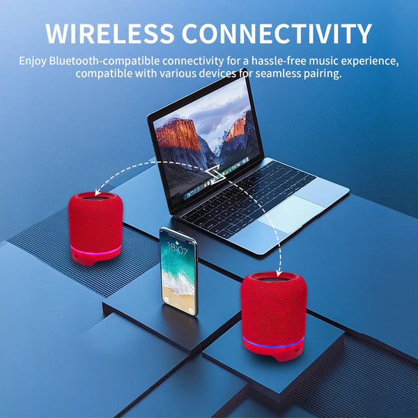 Altavoz portátil Bluetooth para fiestas GAMINJA™ M2 – 20W estéreo, luces LED, doble desmontable, carga rápida tipo C