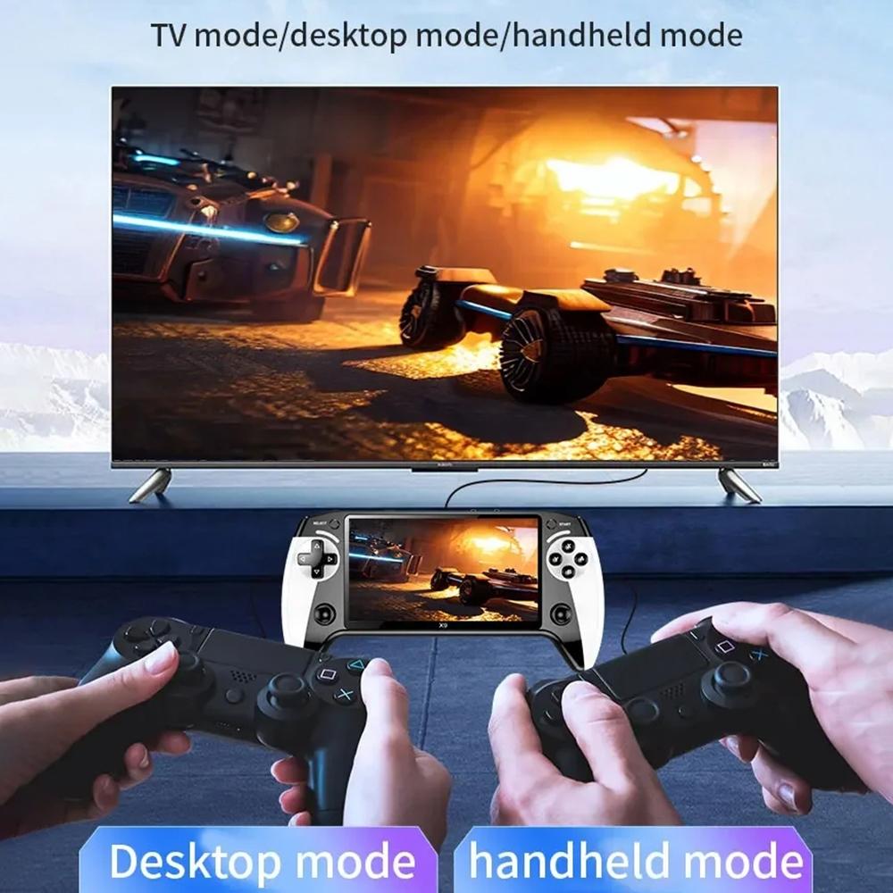 GAMINJA X9 – Consola de juegos retro portátil reimaginada para el juego moderno