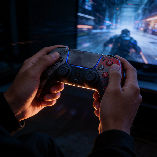 GAMINJA™ P519 Wireless for PS5 Controller — Motion & Vibration, Bluetooth for PC/Steam