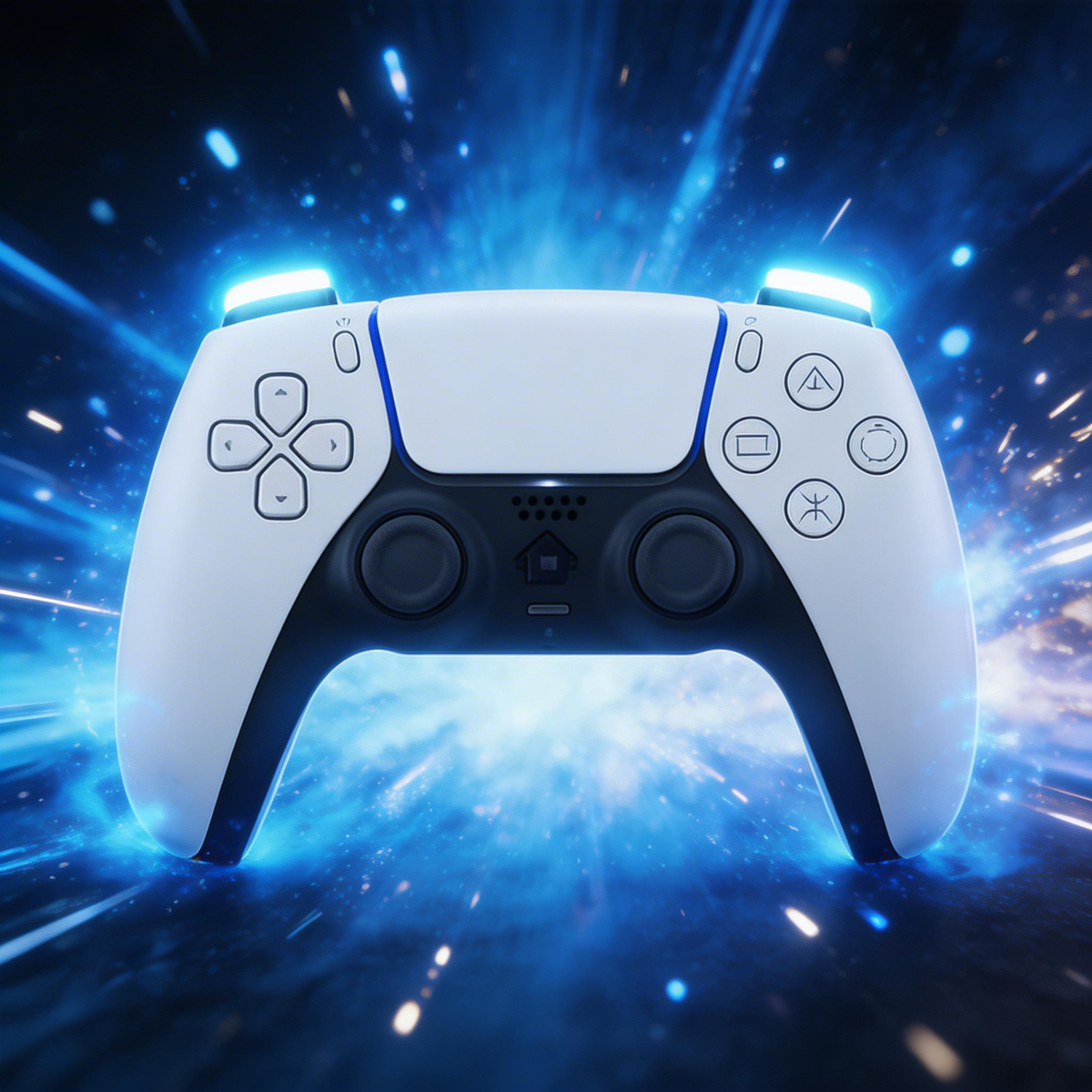 GAMINJA™ P519 Wireless for PS5 Controller — Motion & Vibration, Bluetooth for PC/Steam